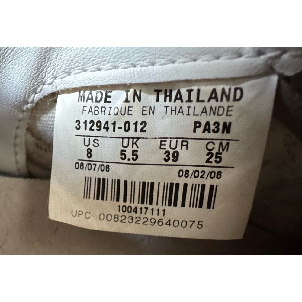 Vintage Nike Cortez Metallic Champagne Gold Leather Sneakers Y2K Women’s 8 - Picture 15 of 16